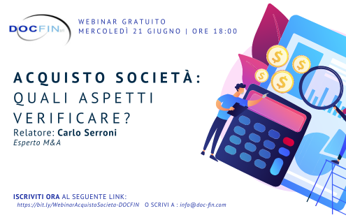 Webinar Acquisto Società